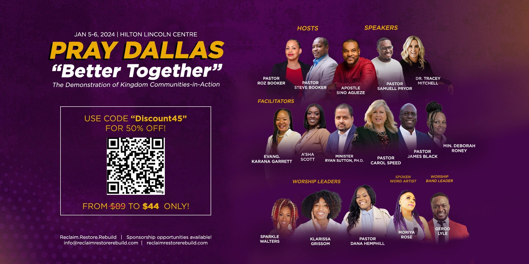 Pray Dallas Better Together event