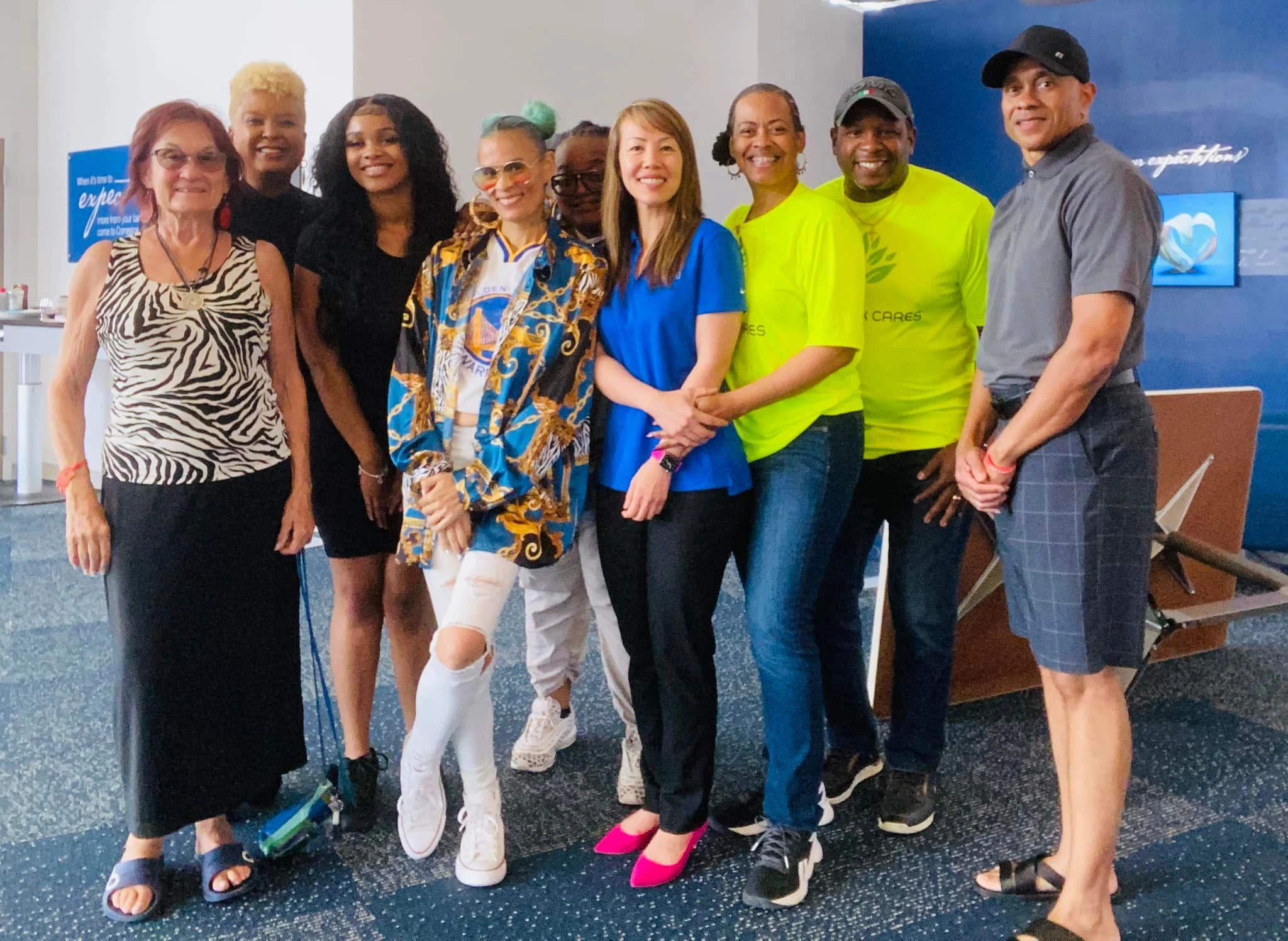Arbrook Cares team at community event